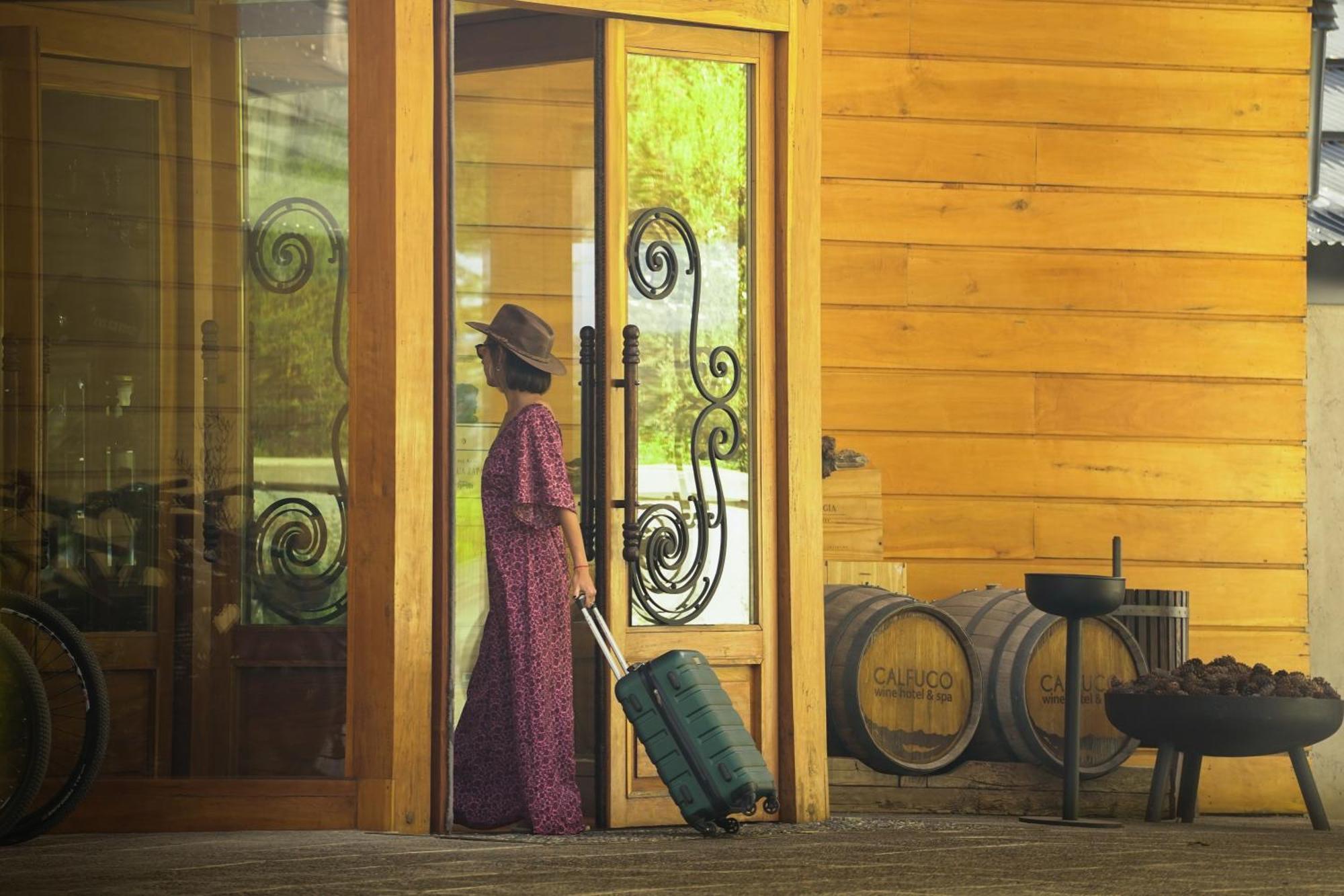 Calfuco Wine Hotel & Spa Puerto Manzano Eksteriør bilde